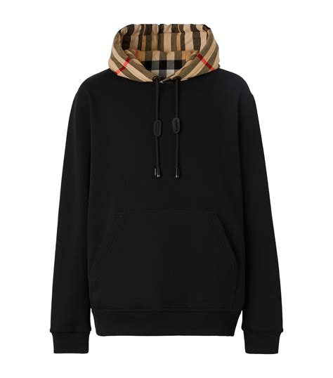 black gold burberry hoodie|Burberry hoodie vintage.